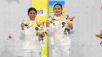 Indonesia Mencetak Emas di Kejuaraan Berkecepatan Sport Climbing